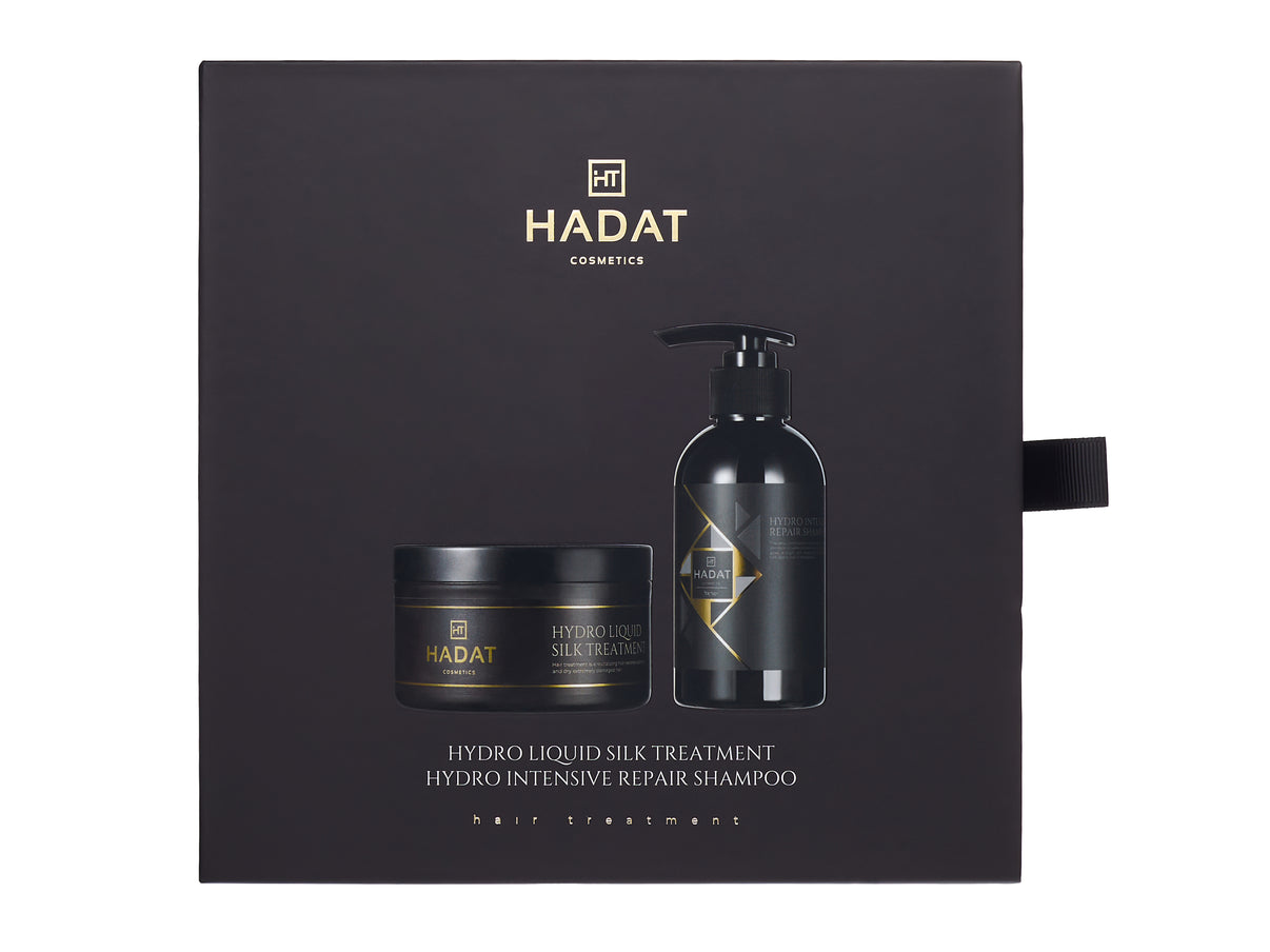 Hydro Liquid Silk Treatment and Repair Shampoo Set