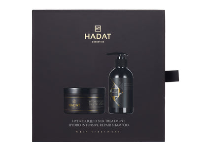 Hydro Liquid Silk Treatment and Repair Shampoo Set