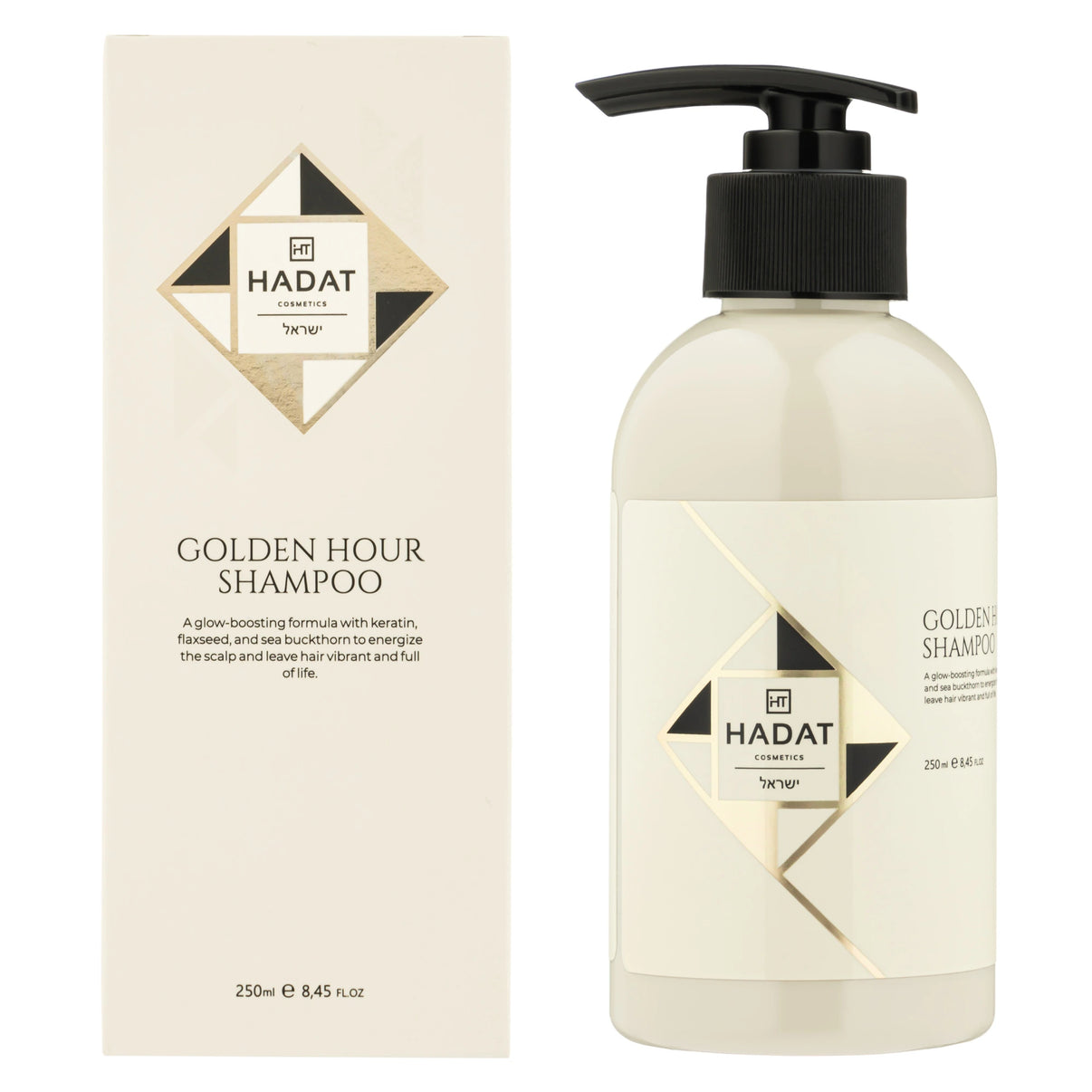 Golden Hour Shampoo with keratin and sea buckthorn for vibrant hair