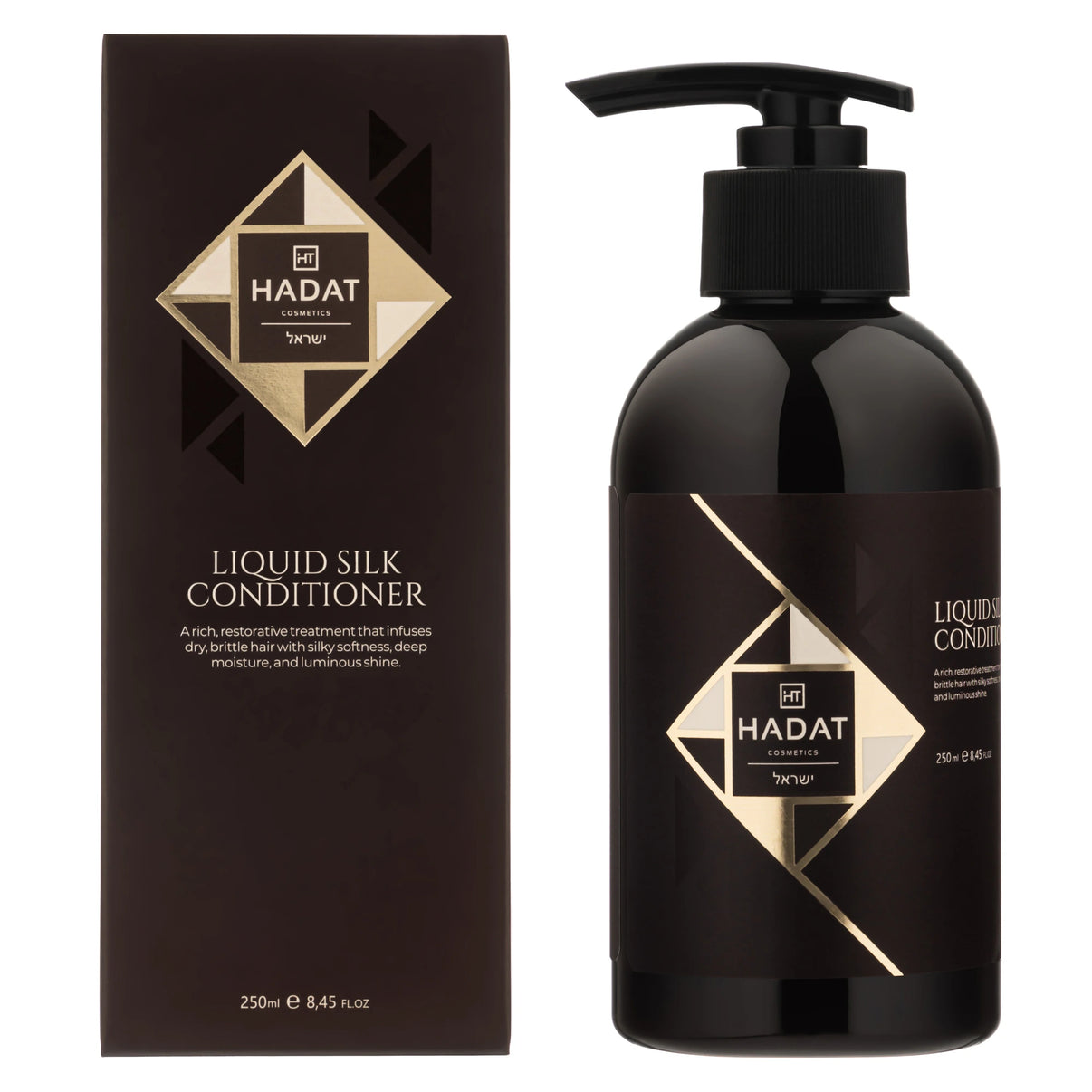 Hadat Liquid Silk Conditioner bottle and box
