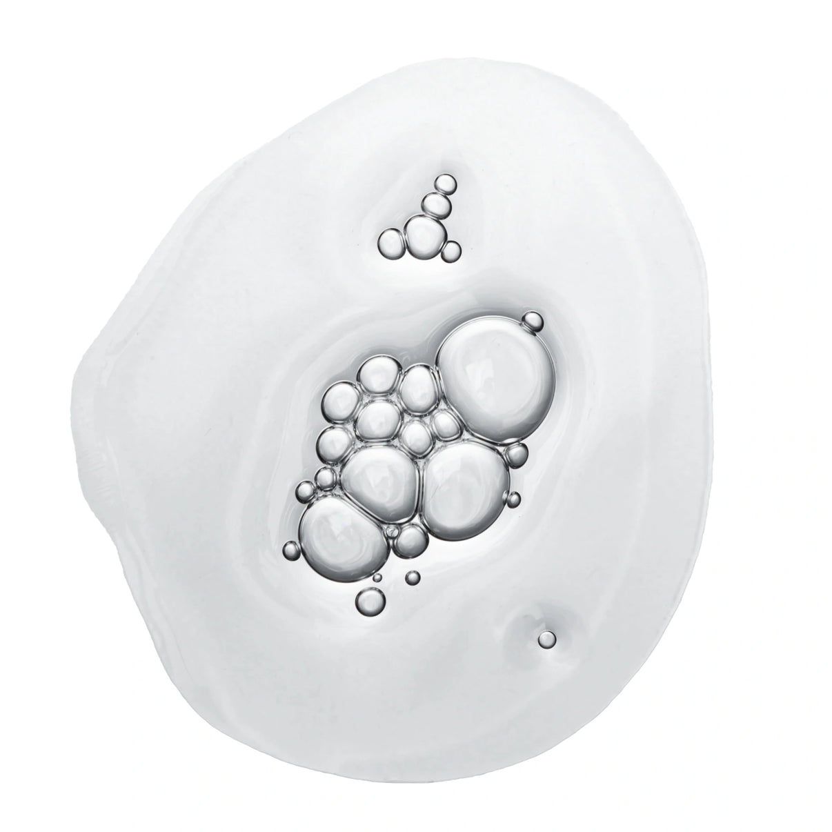 Clear serum with bubbles, Sea Oil Silk technology