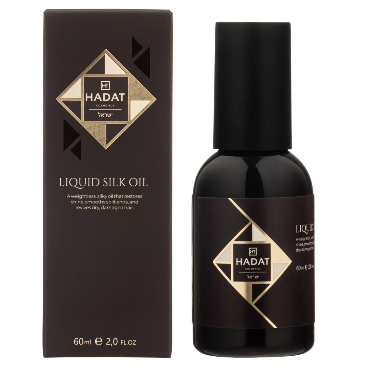 Hadat Liquid Silk Oil for shiny, smooth hair
