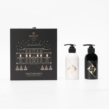 Daily Balance limited edition set with gift box, shampoo and conditioner