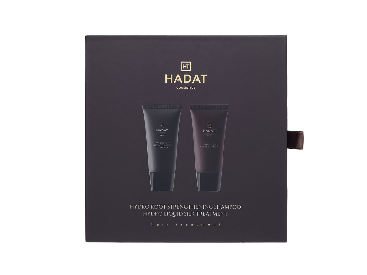 Hydro root strengthening shampoo and silk treatment set