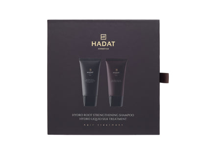 Hydro root strengthening shampoo and silk treatment set