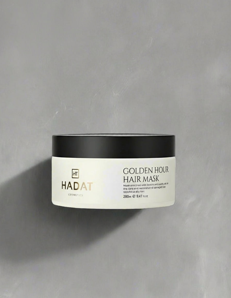 Golden Hour Hair Mask by Hadat Cosmetics