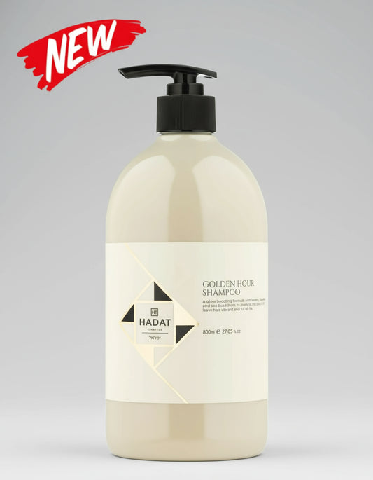 New Golden Hour Shampoo with Sea Oil Silk formula