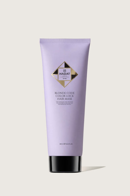 HADAT Blonde Code Color Lock Hair Mask: bisnaga de 250 ml