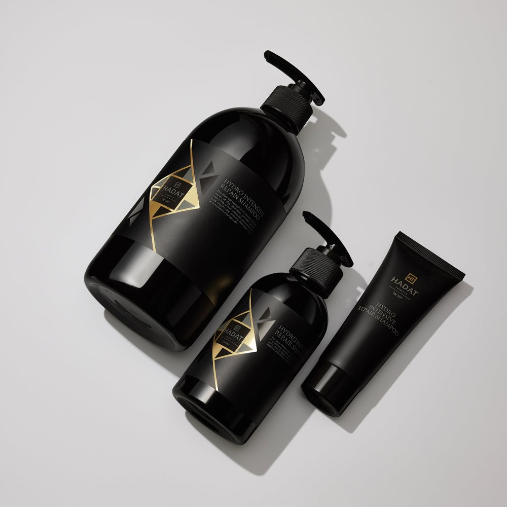 Hydro Intensive Repair Shampoo bottles and tube