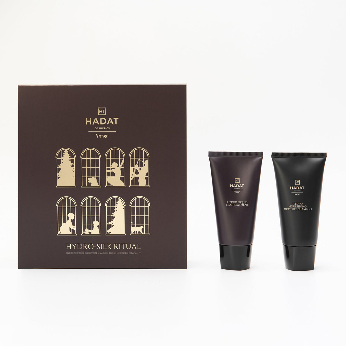 Hydro-Silk Ritual gift set with shampoo and liquid silk treatment