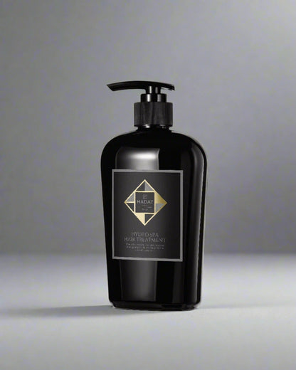 Hydro Spa Hair Treatment bottle with pump