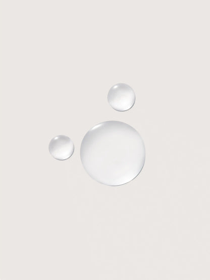 Clear droplets of nourishing sea oil silk