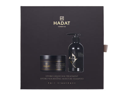 Hydro Liquid Silk Treatment and Moisture Shampoo Set
