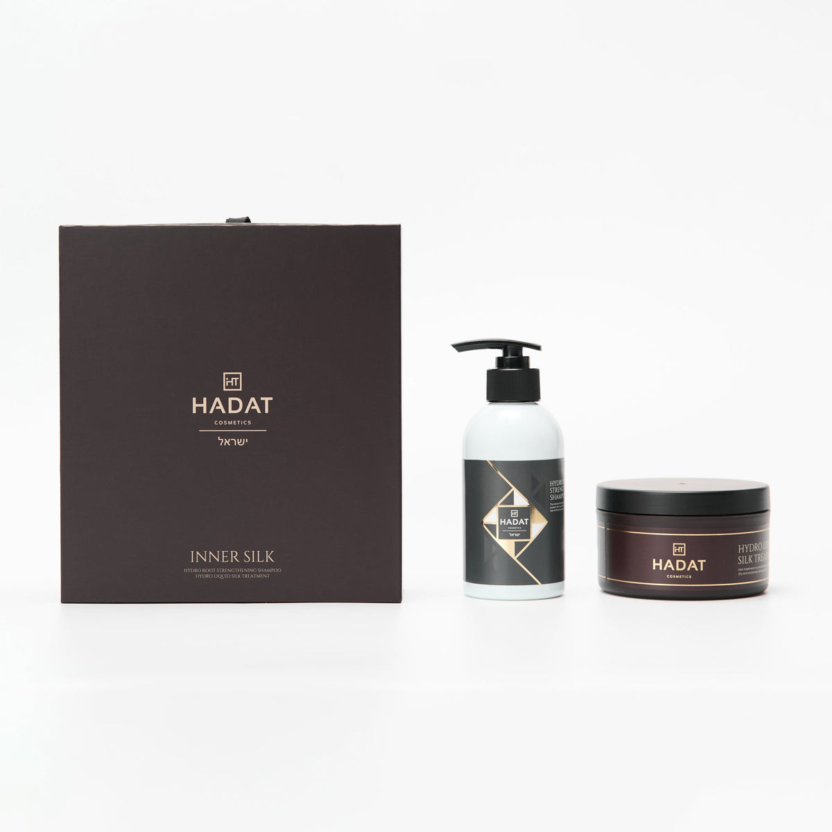 Inner Silk gift set with Root Strengthening Shampoo and Liquid Silk Treatment