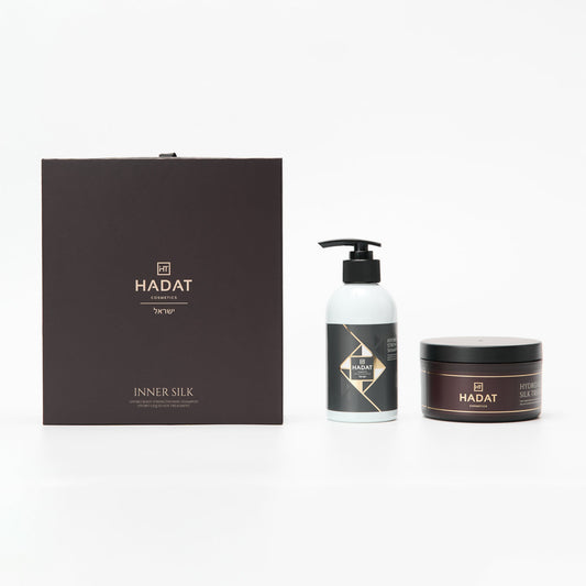 Inner Silk gift set with Root Strengthening Shampoo and Liquid Silk Treatment