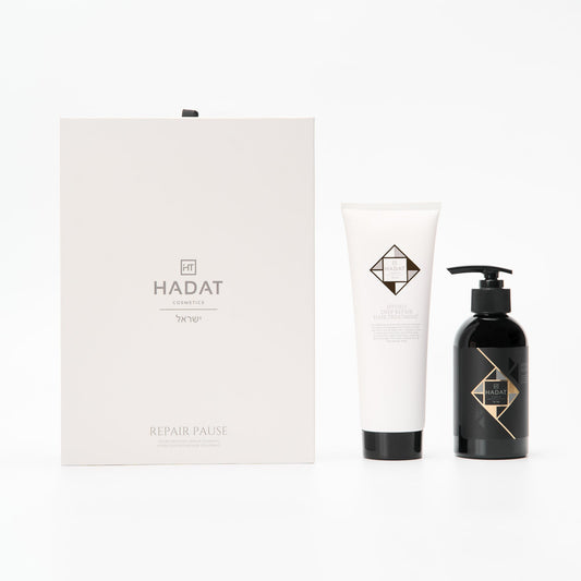 Repair Pause gift set with Intensive Repair Shampoo and Deep Repair Hair Treatment