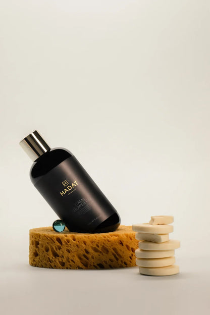 Hadat Calm Shower Gel with sponge